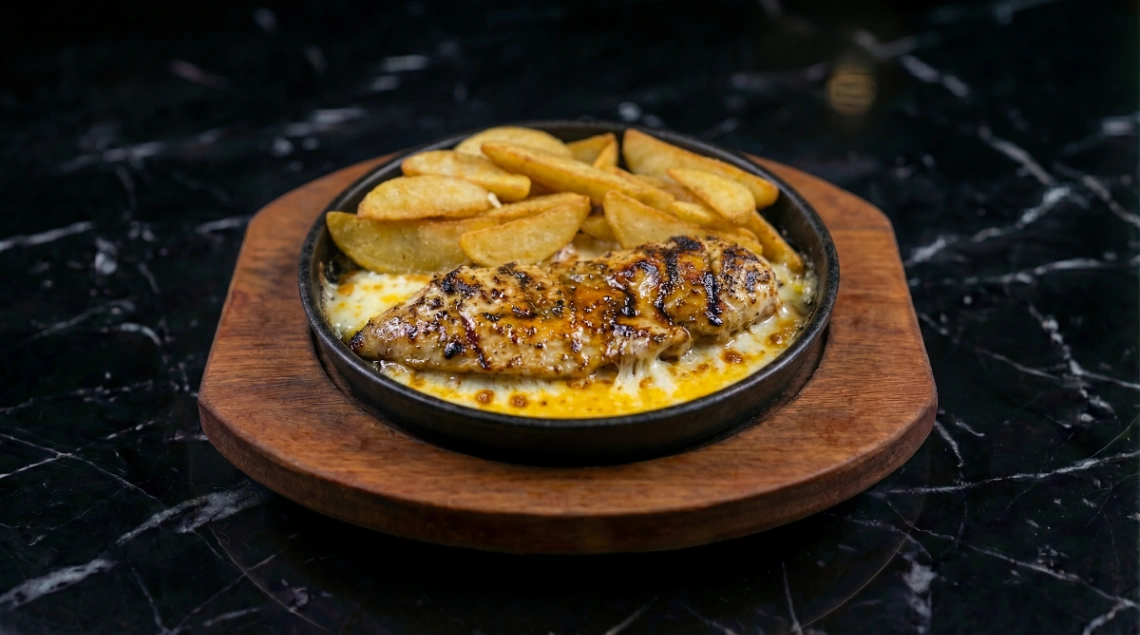 Cheesy Grilled Chicken Breast