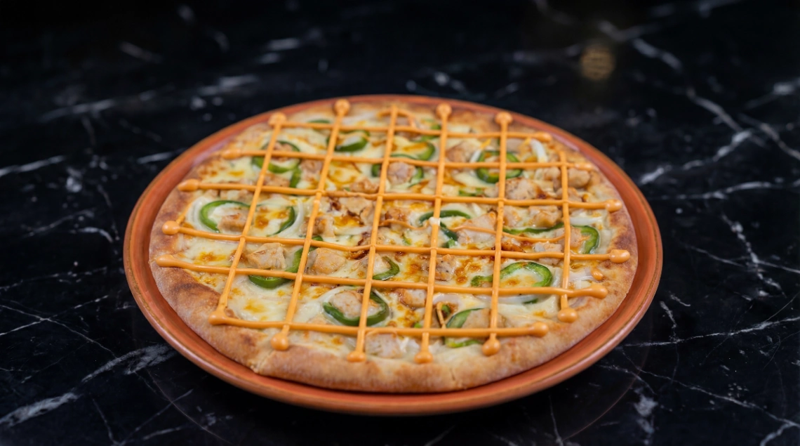 Chicken Dynamite Pizza