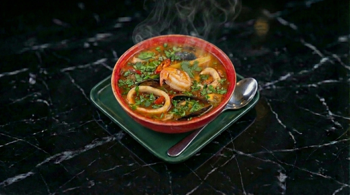 Seafood Tom Yum Soup