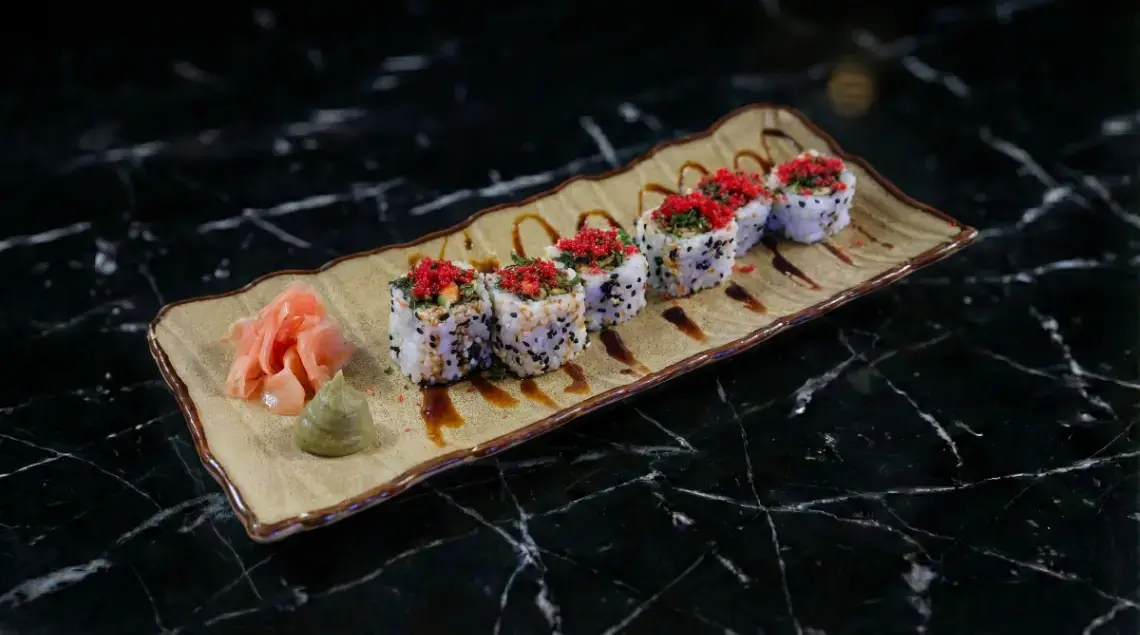 سوشي إيبي المقرمش